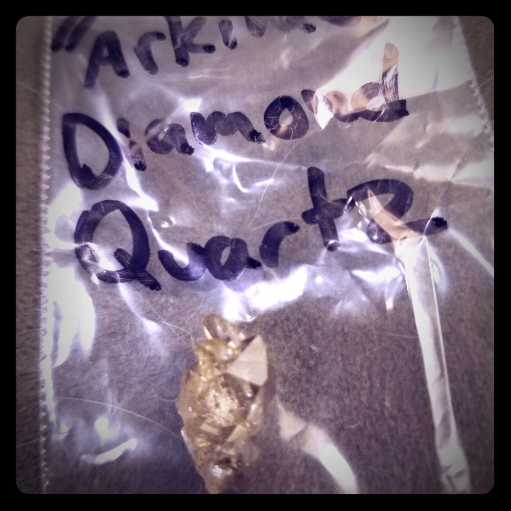Diamond grad arkimer quartz